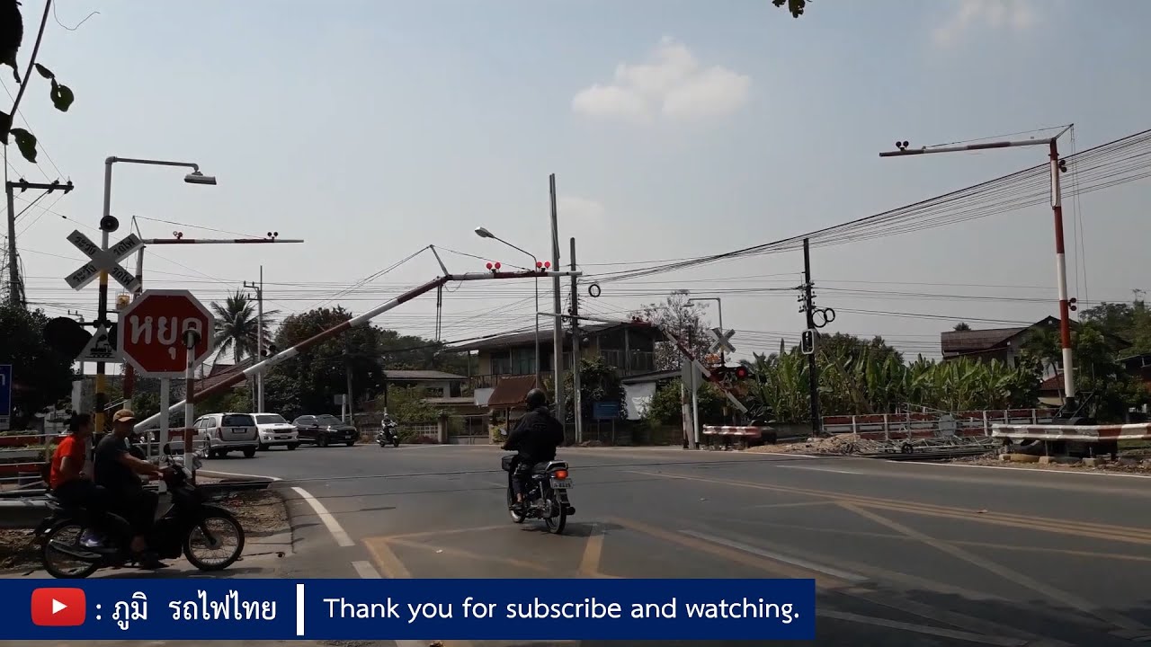รถไฟ : รวมคลิปเครื่องกั้นรถไฟป่าแลว (เดือน ก.พ.2564) ครับ
