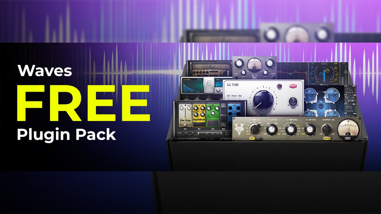 How To Get Waves Plugins for Free | Waves Free Plugin Pack @waves