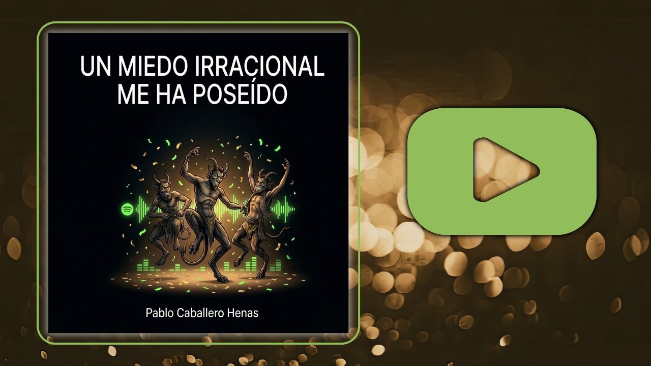 UN MIEDO IRRACIONAL ME HA POSEÍDO - Pablo Caballero Henas