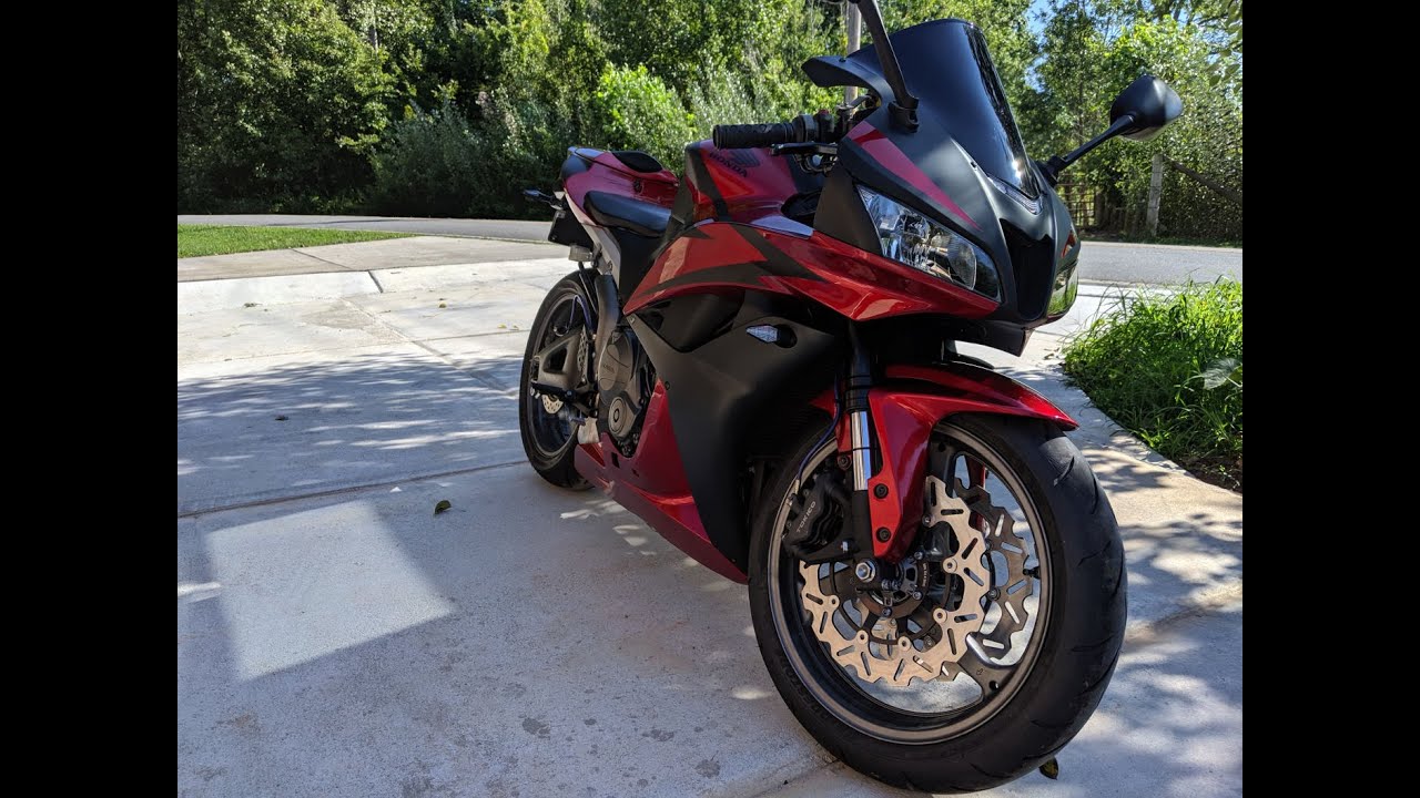 Honda CBR 600RR Front Brake Rotor Install