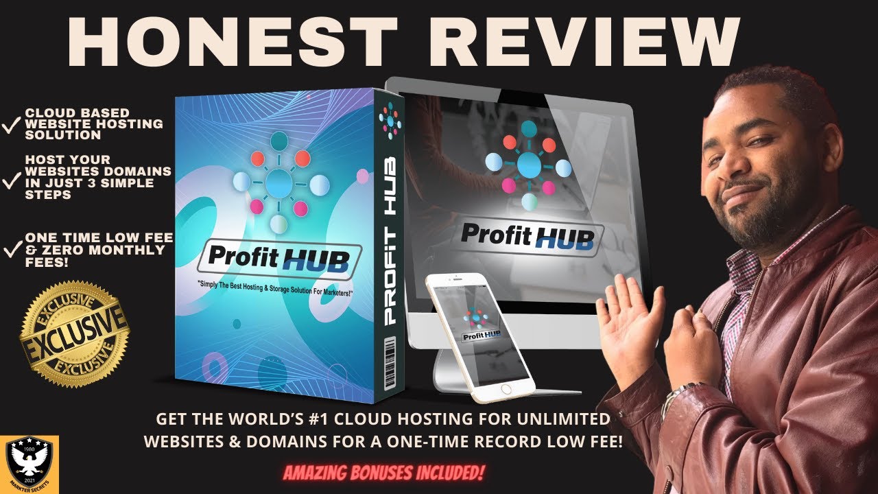 ProfitHub Review & Bonuses🛑Cloud Hosting ALL-IN-ONE🔥ProfitHub Review