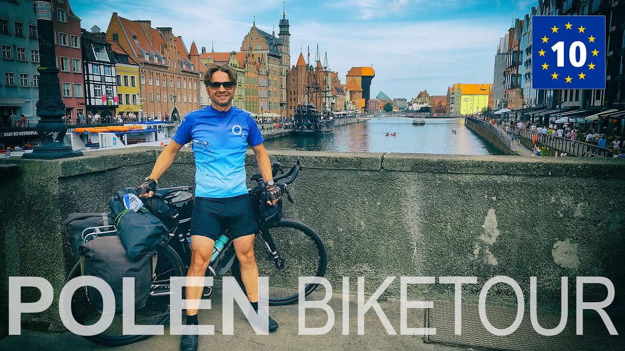 Radtour Ostseeradweg Polen 500km 🚴🍺🌊🌊🎵 Stettin - Misdroy - Hel - Danzig - Malbork Teil II Videonauts