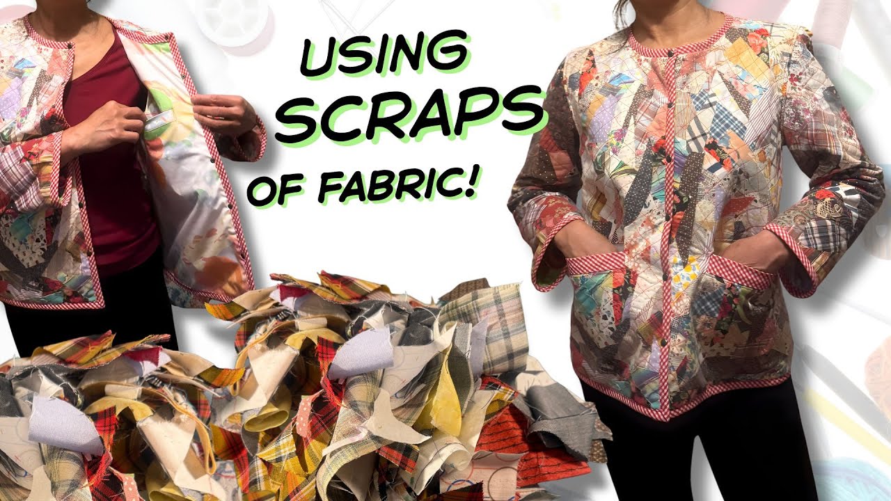 Использование обрезков ткани своими руками