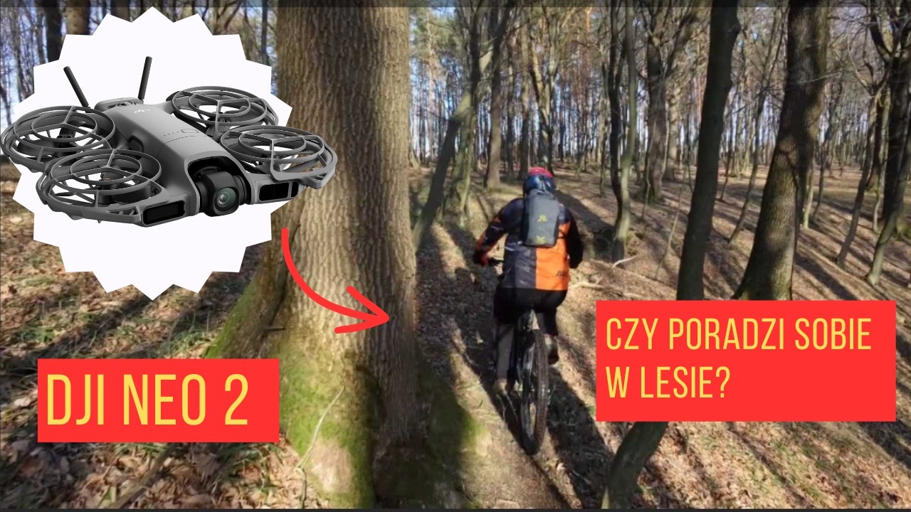 MTB test drona DJI NEO 2 | Enduro po 40