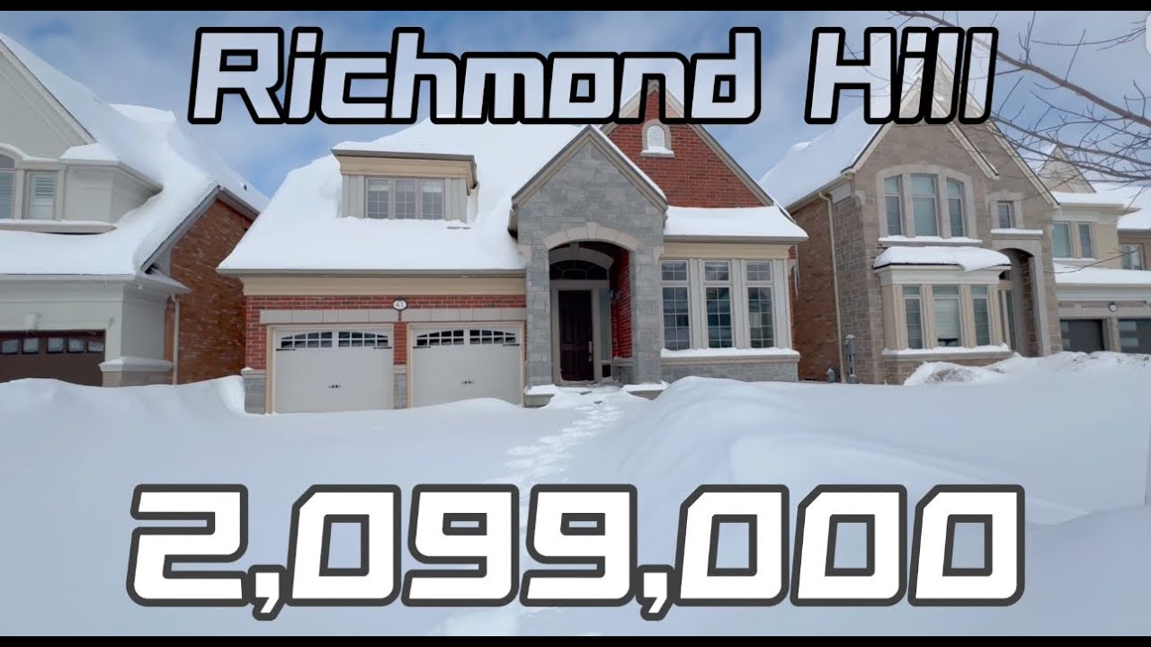 【Walkthrough Tour is Back】41 Pheasant Dr, Richmond Hill ON