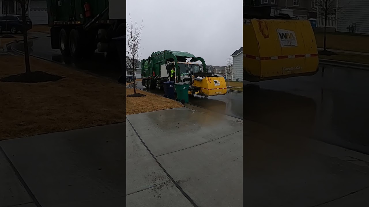 Wm garbage truck CNG  #garbagetruck #automobile