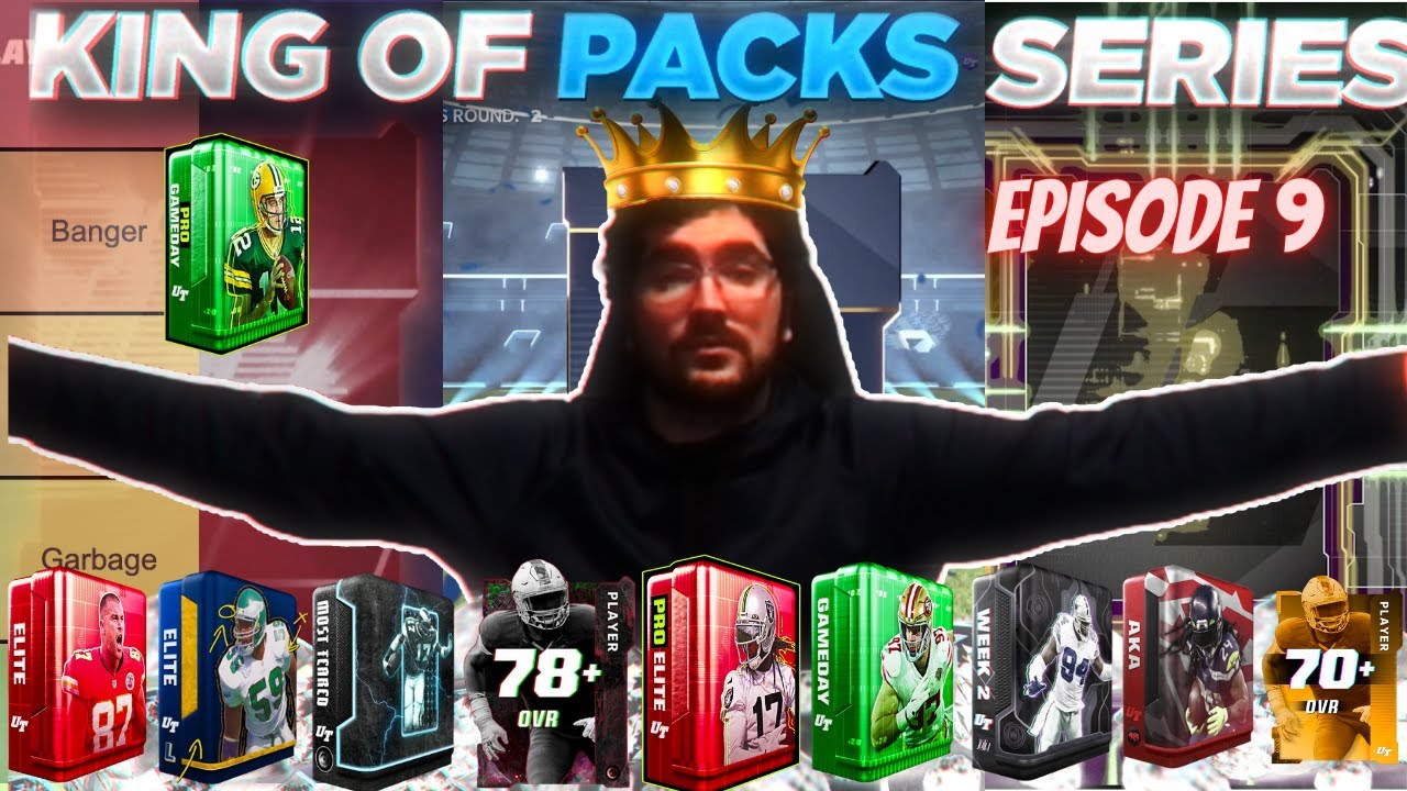 THE BEST PACKS TO PULL IN MADDEN 23!! KING OF THE PACKS EP. 9 WITH CRAZY PACK PULLS IN MADDEN 23!