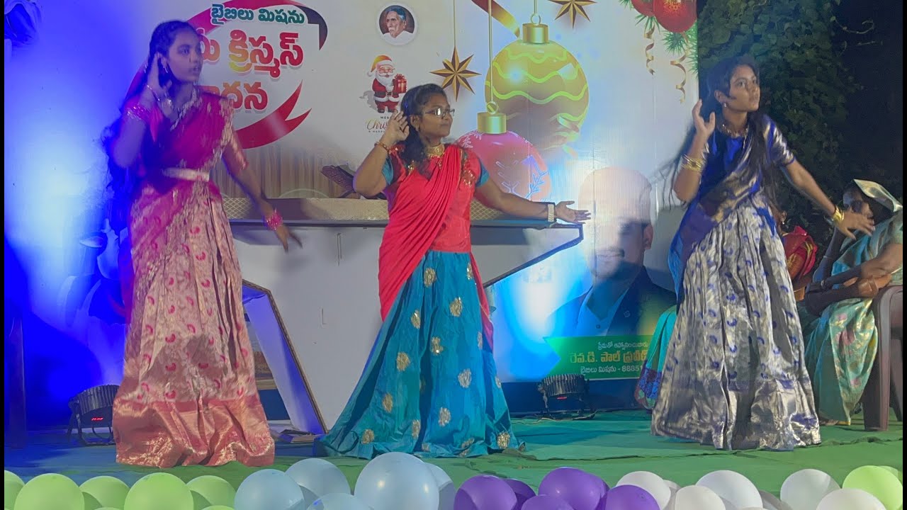 Rakshakudu_Vachinadu_Bible_Mission_Gudivada_Christmas_Dance_Telugu_Song