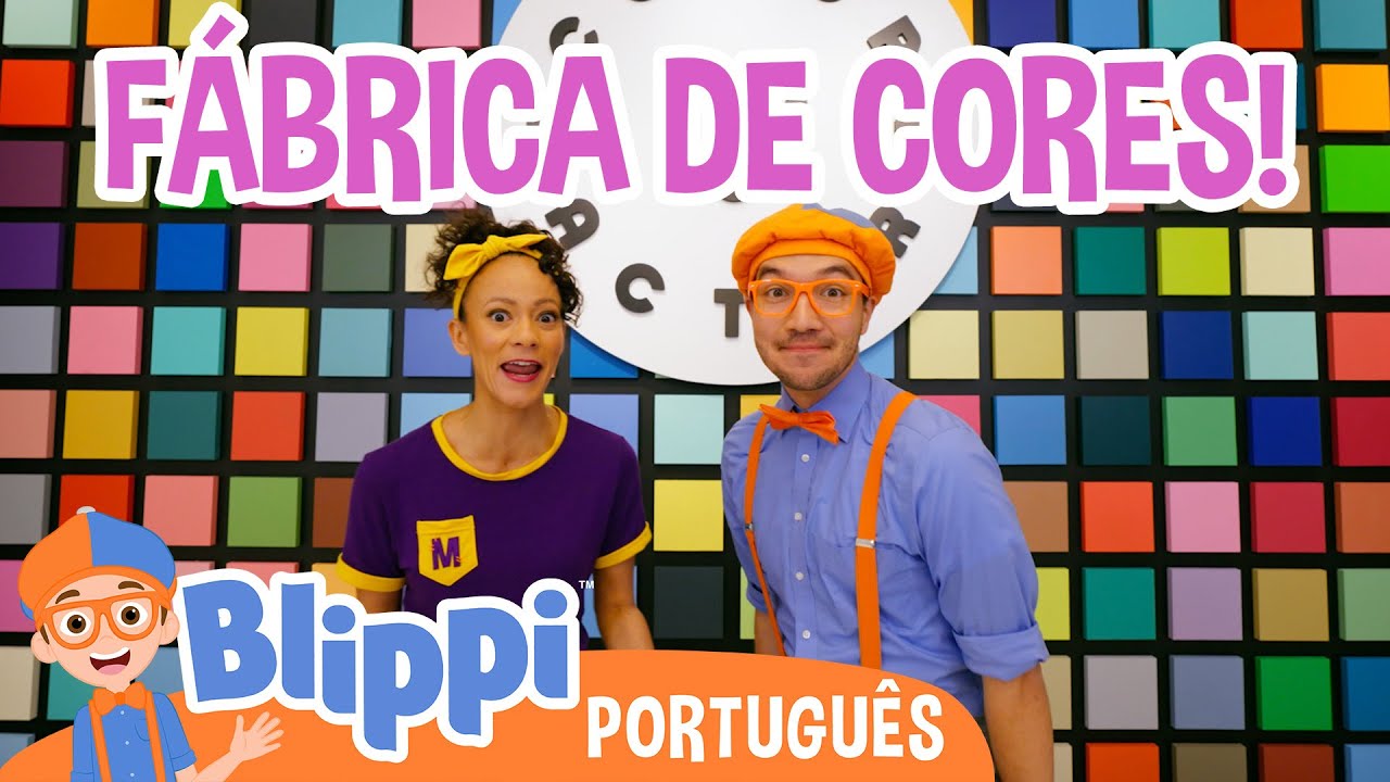 Blippi Passa o Dia na Color Factory!
