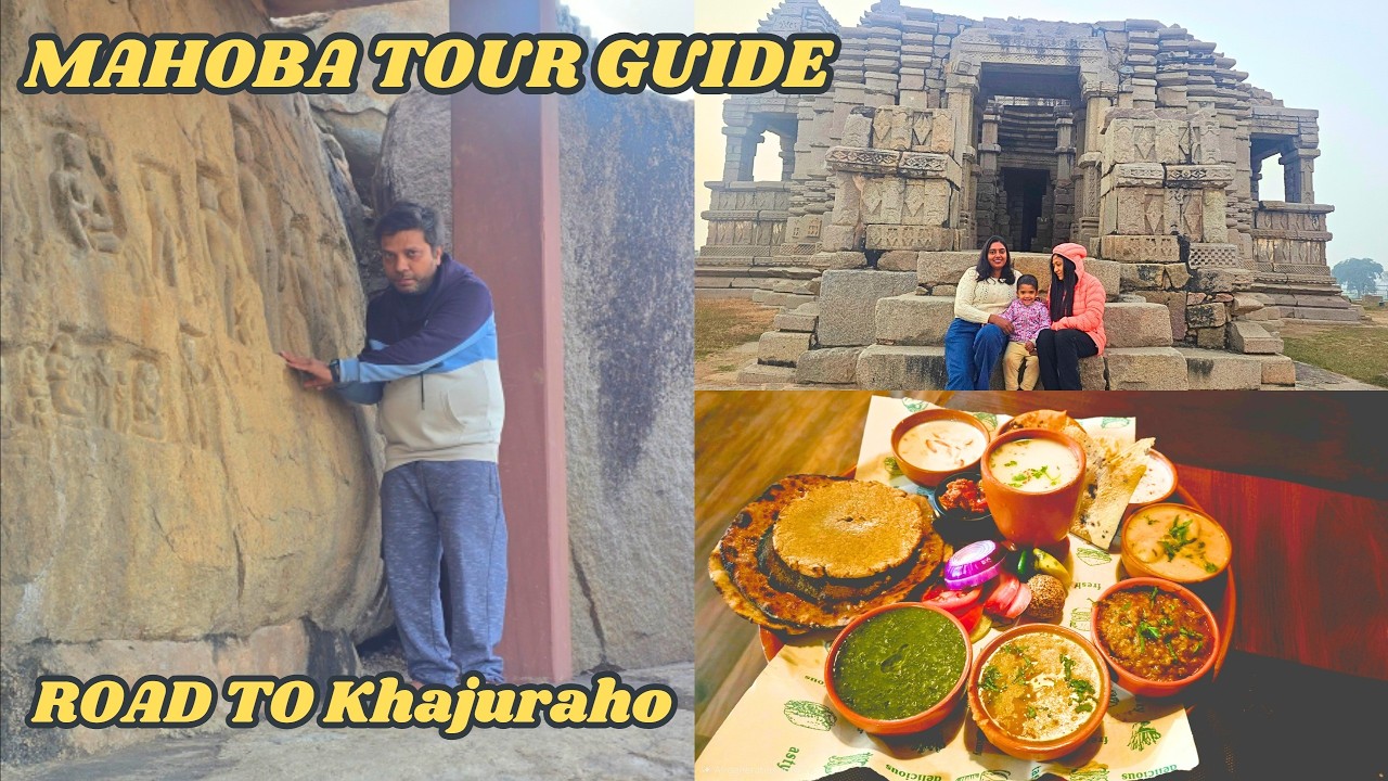 Mahoba Complete Tour Guide | Jain Gufa, Khakhra Math, Surya Mandir & Local Food | Road Trip to Panna