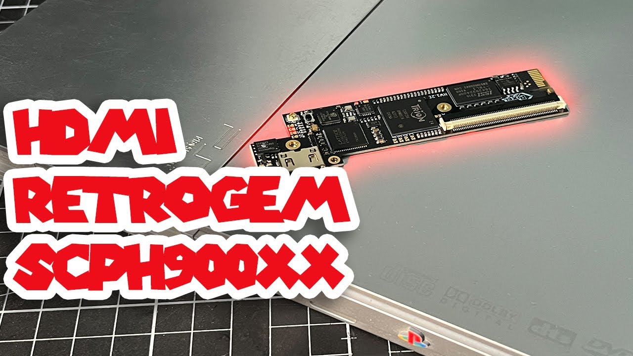 Install PixelFX RetroGEM in the latest Playsation 2 slim model (SPCH 900xx) - powered via USB-C PD