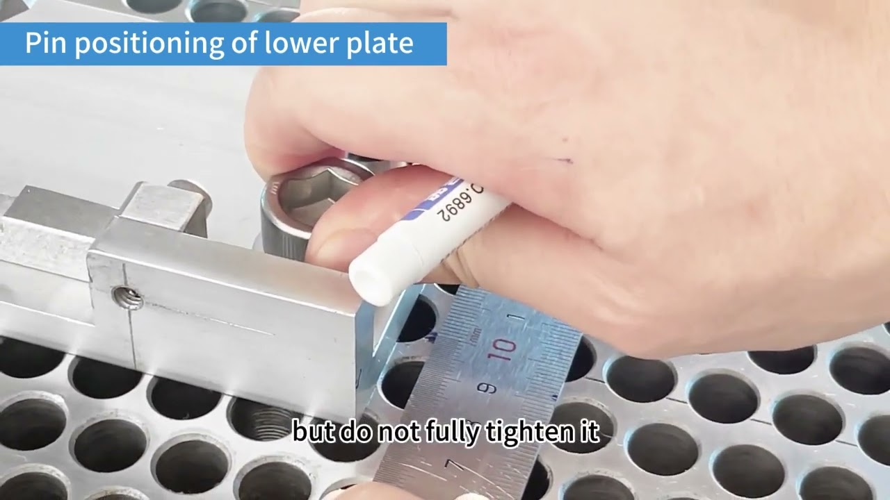 KYD-1080 Stripping and Blanking Machine Instruction for Install & adjust