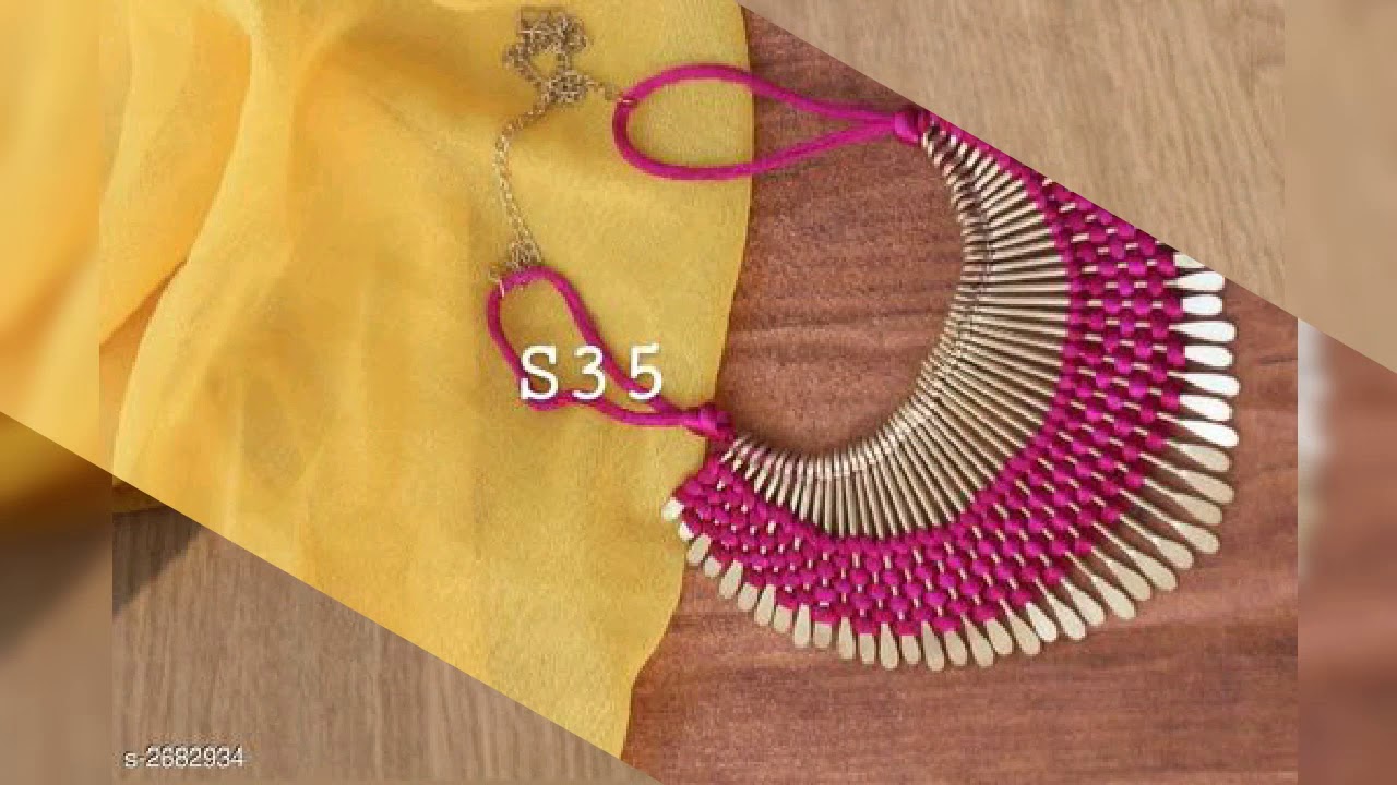 Light n simple necklace for you.... 😘