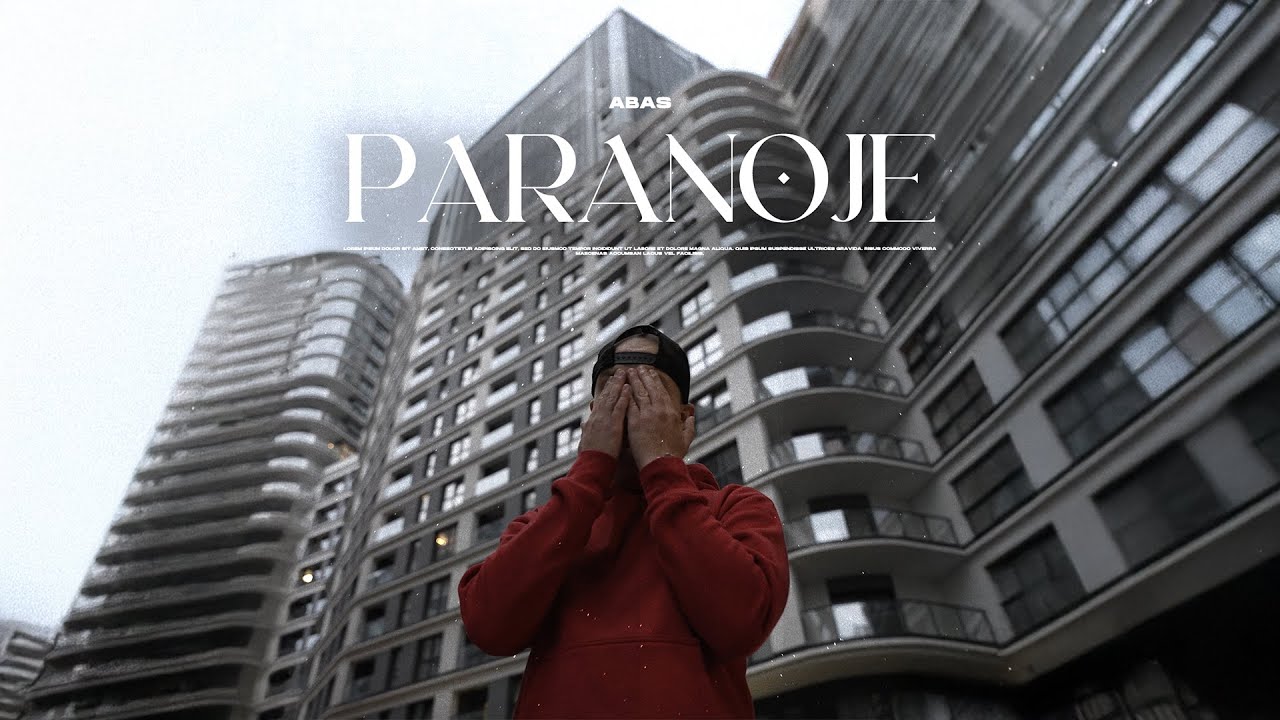 Abas - PARANOJE (prod.Skibovicz x Pakal) [Official Music Video]
