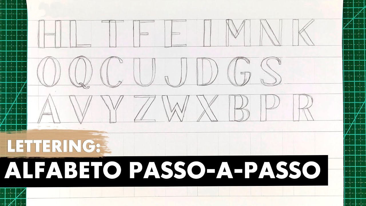 LETTERING ALFABETO COMPLETO | Marina Viabone