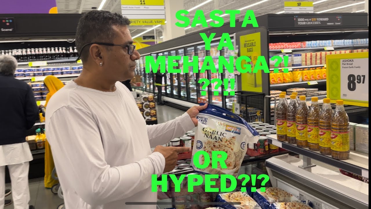 New immigrants grocery shopping || Walmart Vs Chalo! Freshco || Edmonton || Alberta || Canada ||