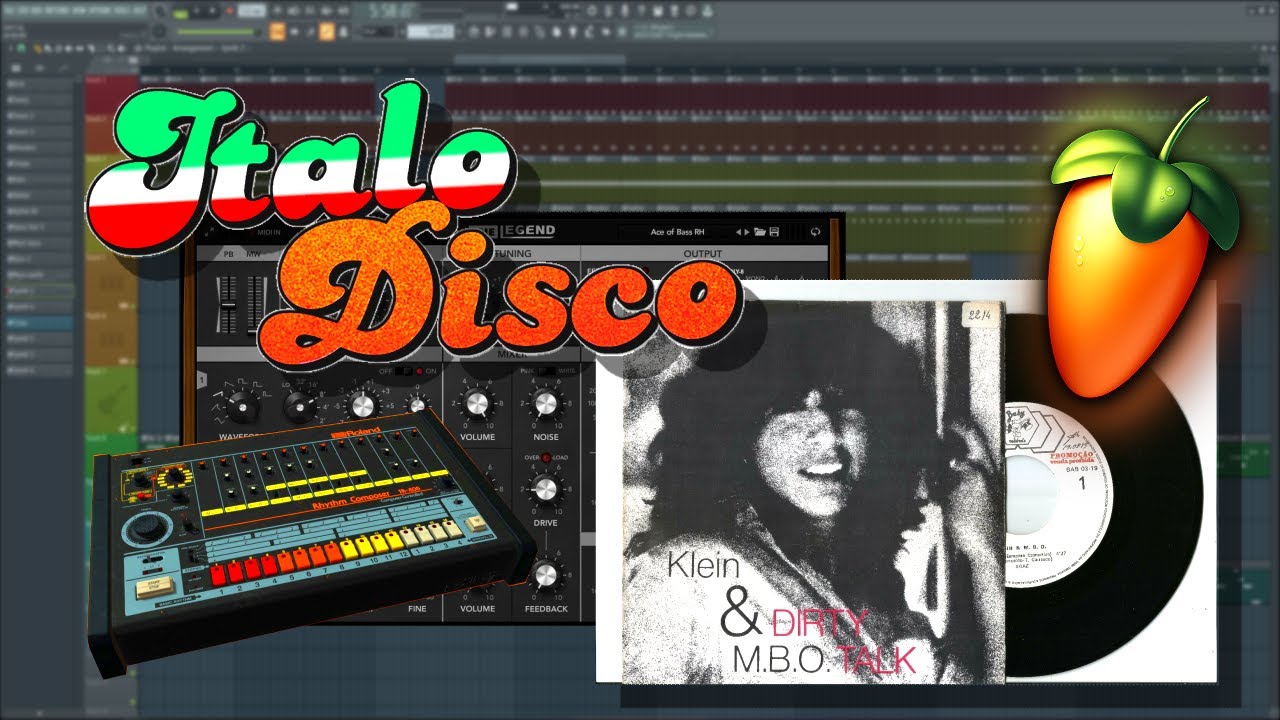 Klein & MBO - Dirty Talk (Cover) (FL Studio) #italodisco