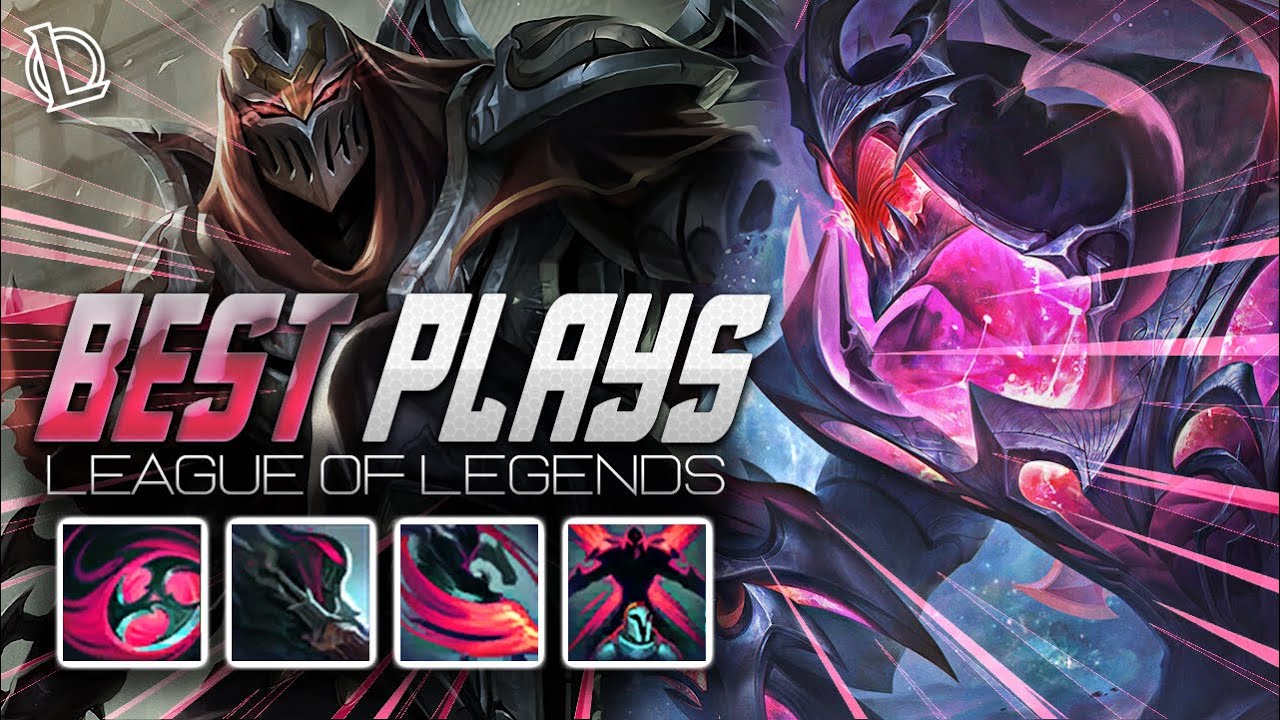 ZED MONTAGE - BEST PLAYS | Ez LoL Plays #605 [60 FPS]