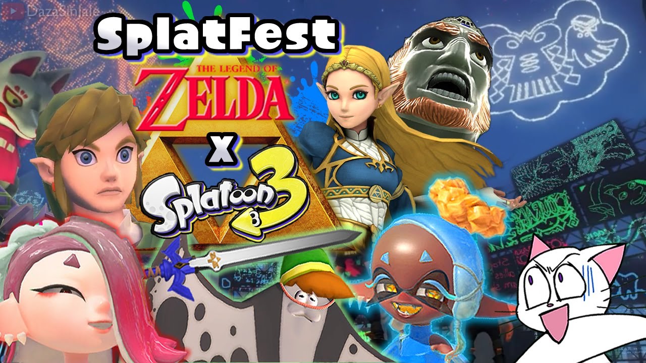 Así fue el SplatFest de Zelda x Splatoon 3