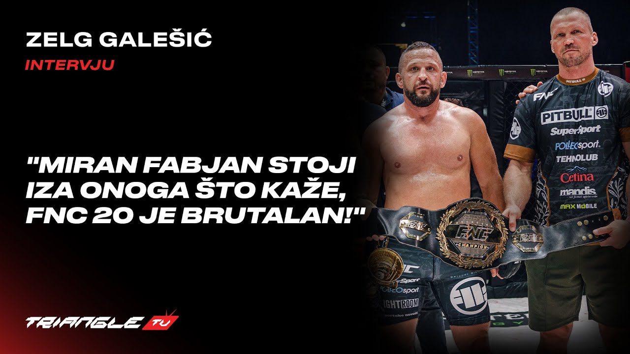 Zelg Galešić pred FNC u Zagrebu: 
