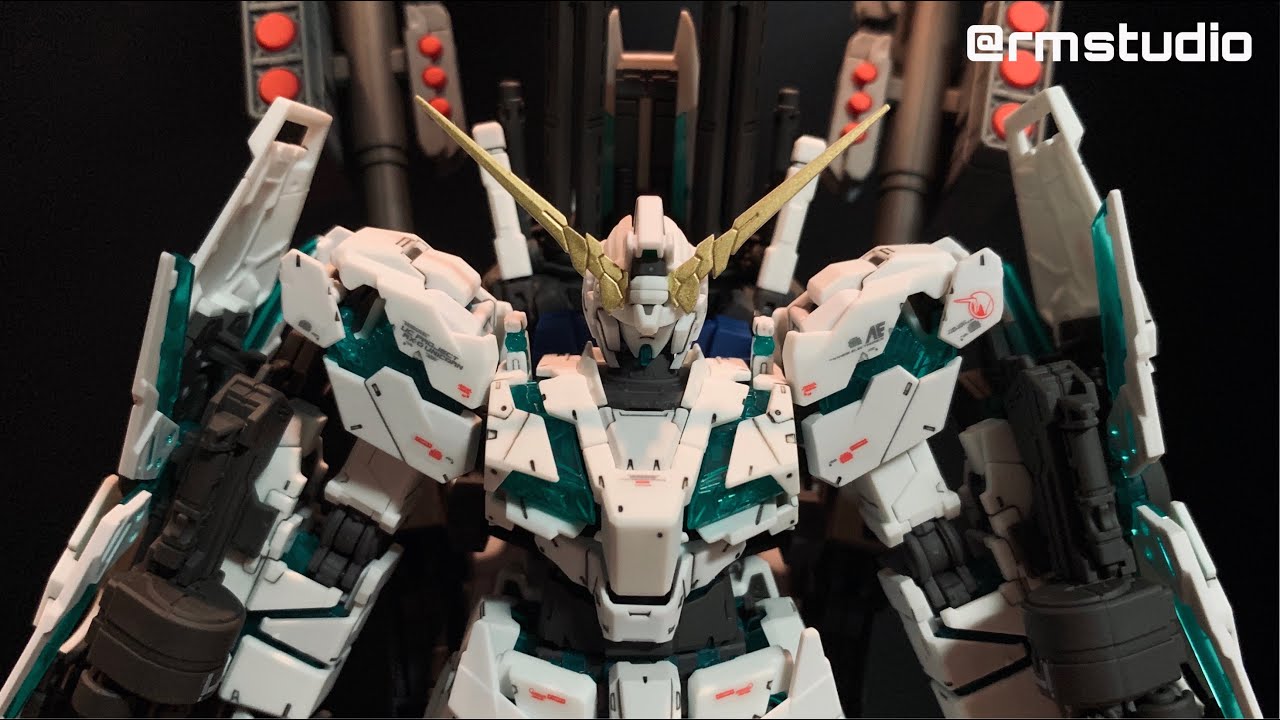 RG 1/144 FULL ARMOR UNICORN GUNDAM Speed build Review