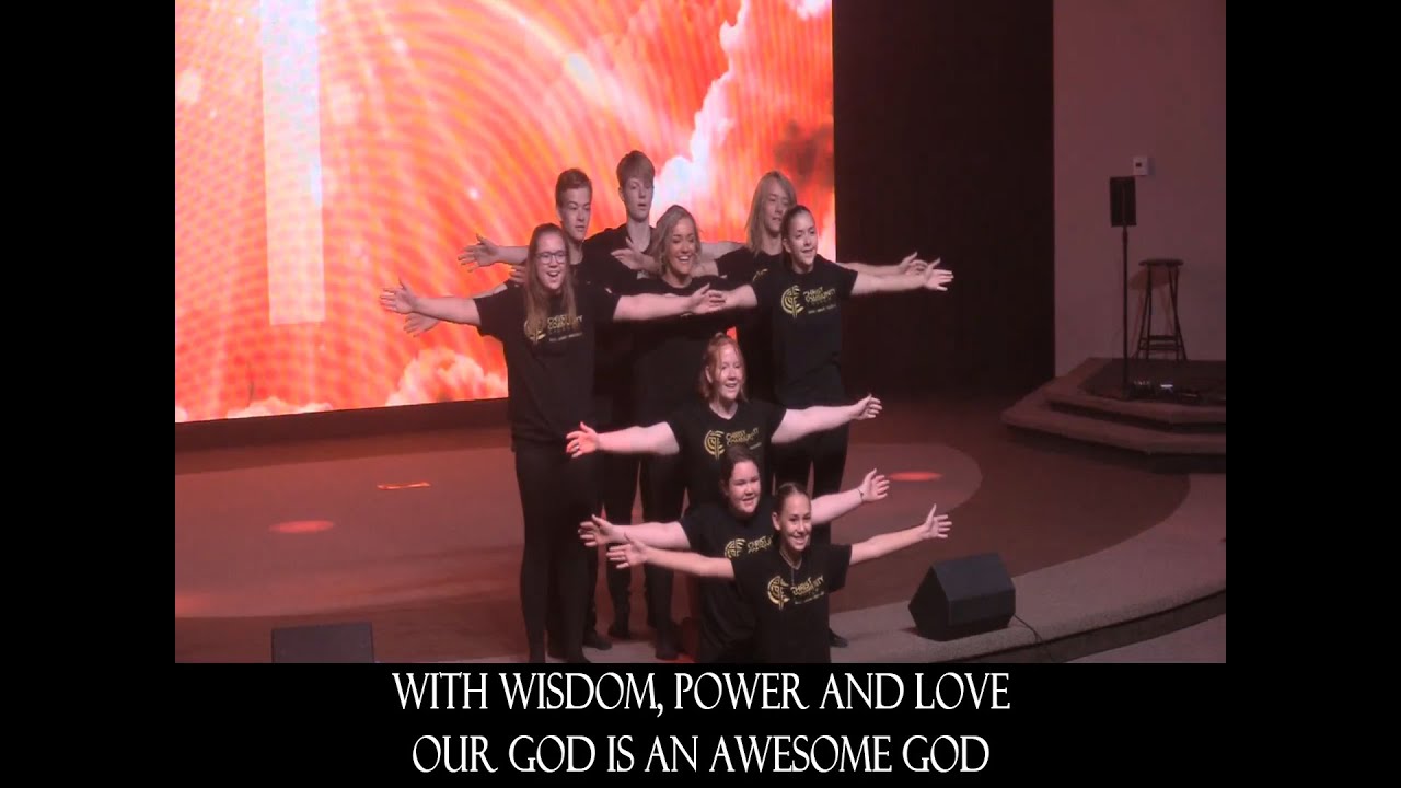 Ablaze Dance Team - Awesome God (He Reigns) With Lyrics Fall 2021