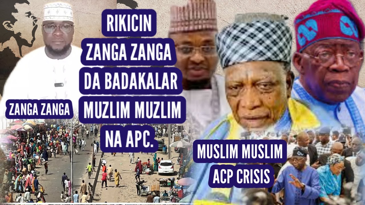 sheikh jingir ya fasa kwai kan zaben muslim ticket, jagororin zanga zanga sun fara bayyana kansu.