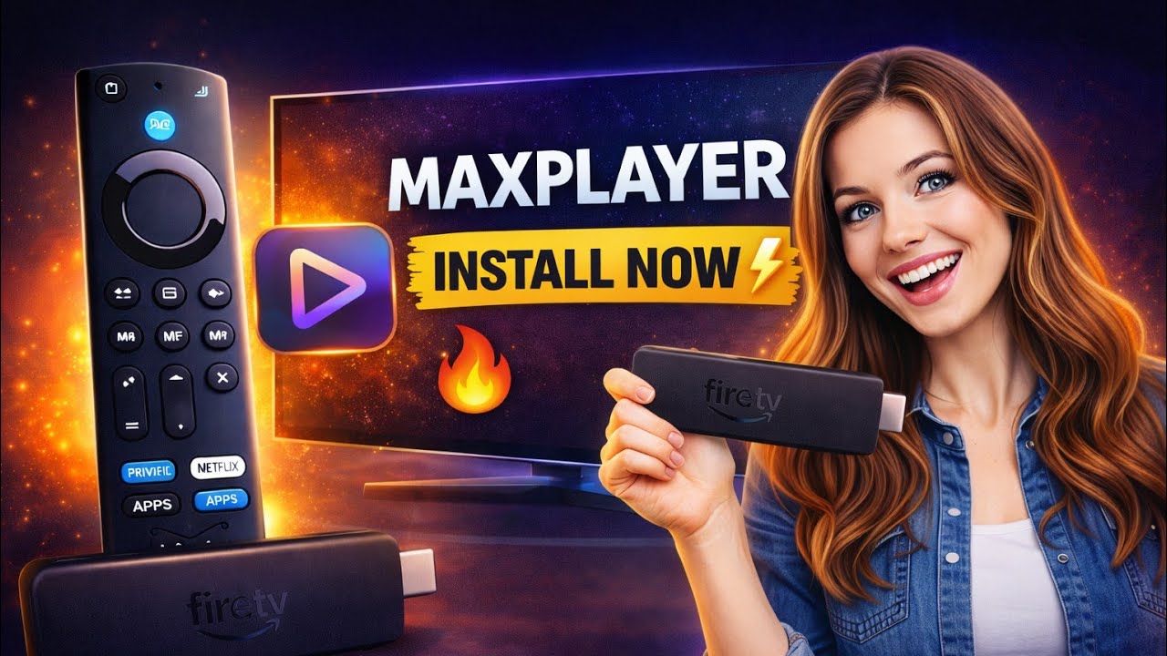 Install MaxPlayer on Fire TV Stick 4K &ndash; Quick Setup Tutorial