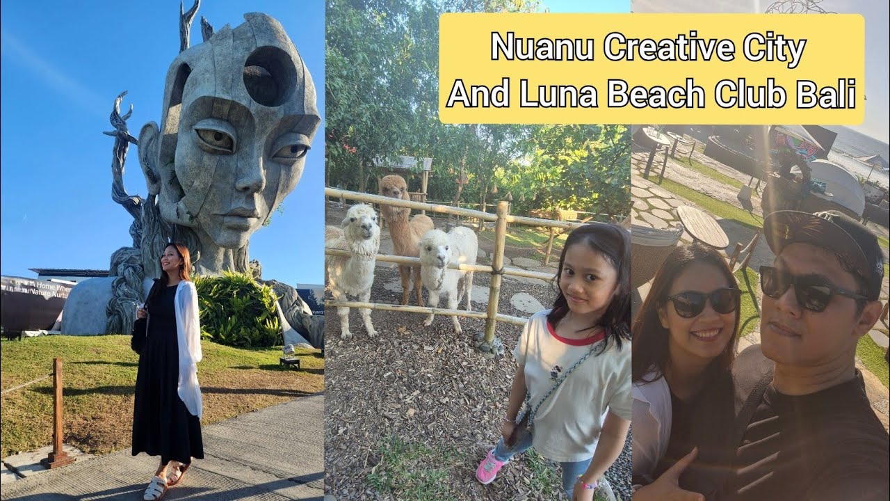 Nuanu Creative City dan Luna Beach Club - Bali #luna #lunabeachclub #nuanu