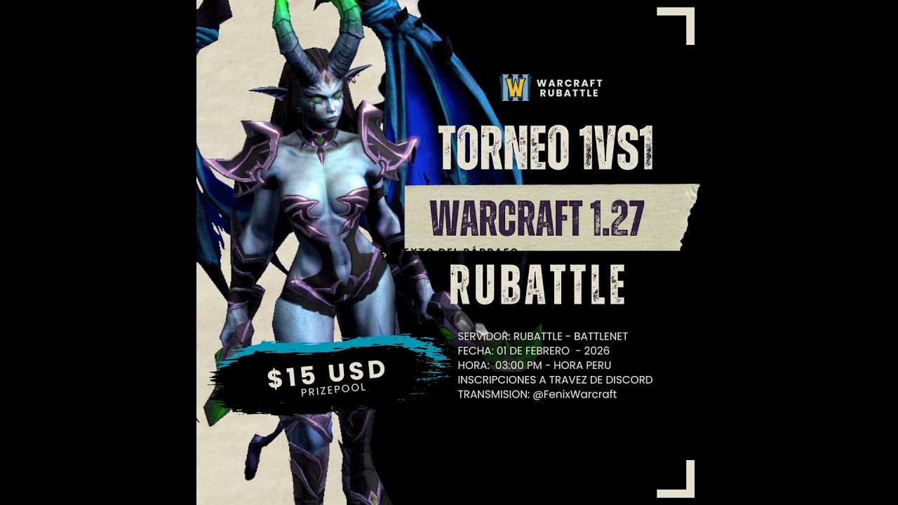 ◻️EN VIVO | TORNEO RUBATTLE
