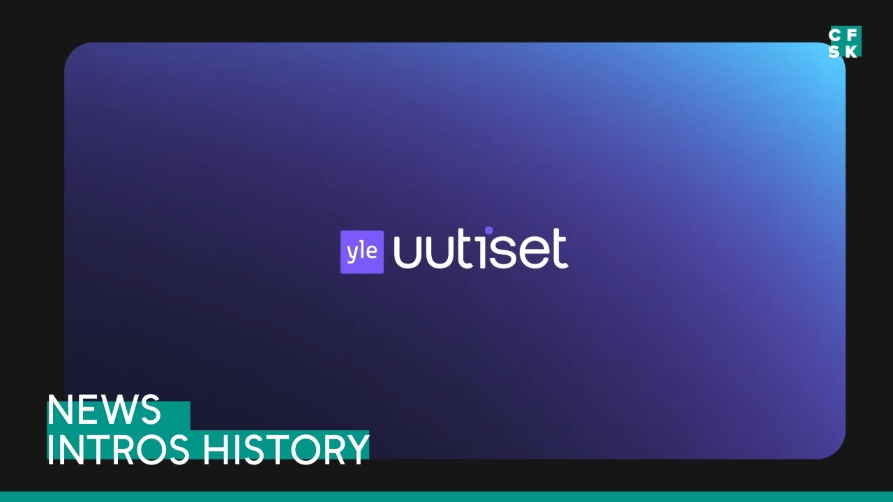 YLE Uutiset Intros History since 1957