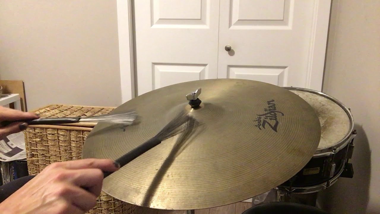 Asmr Cymbal work with Brushes by Tranis.