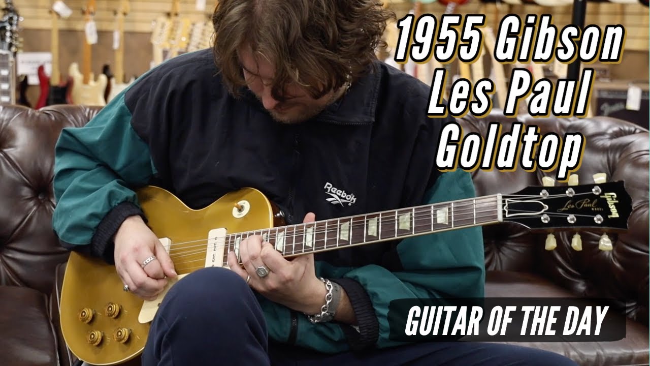 Gibson Les Paul Standard Goldtop 1955 года | Гитара дня