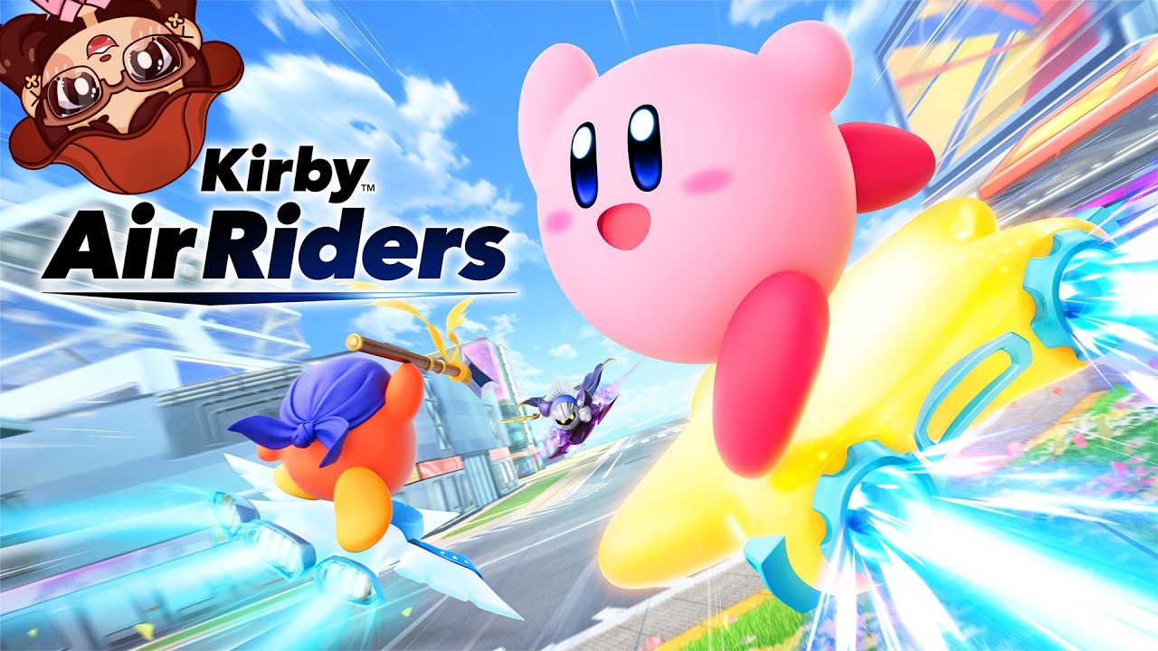 Kirby Air Riders Community Stream: Training up Carby the Kirby Amiibo