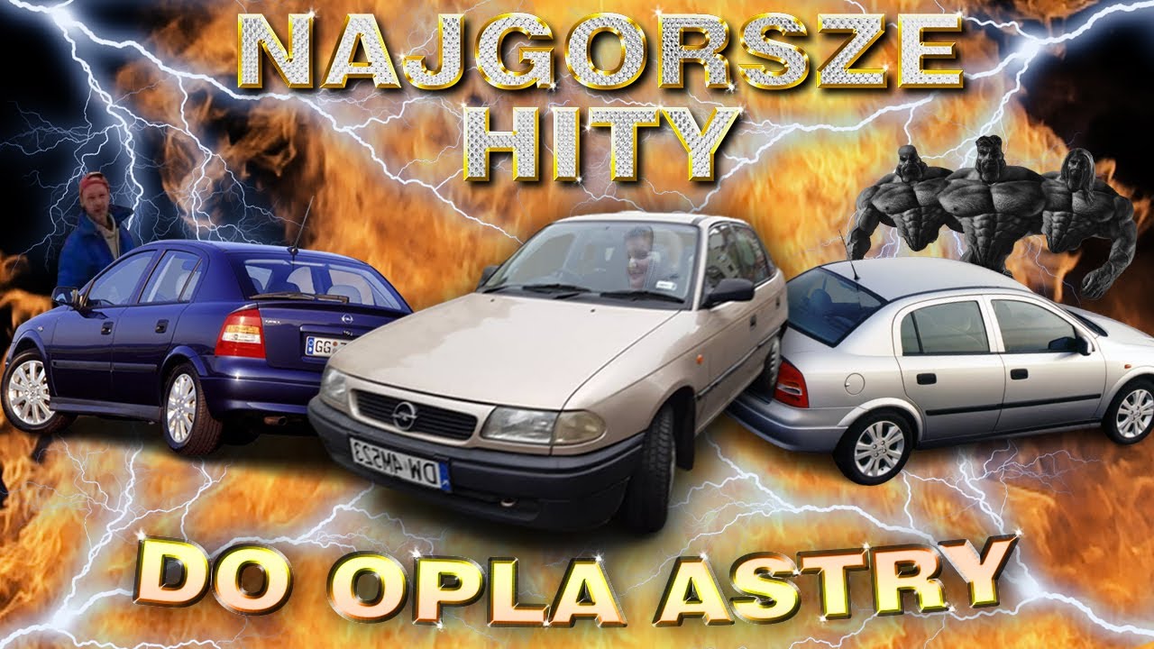 NAJGORSZE HITY do driftów OPEL ASTRA pod lipcową albo orlenem w Gorzycach