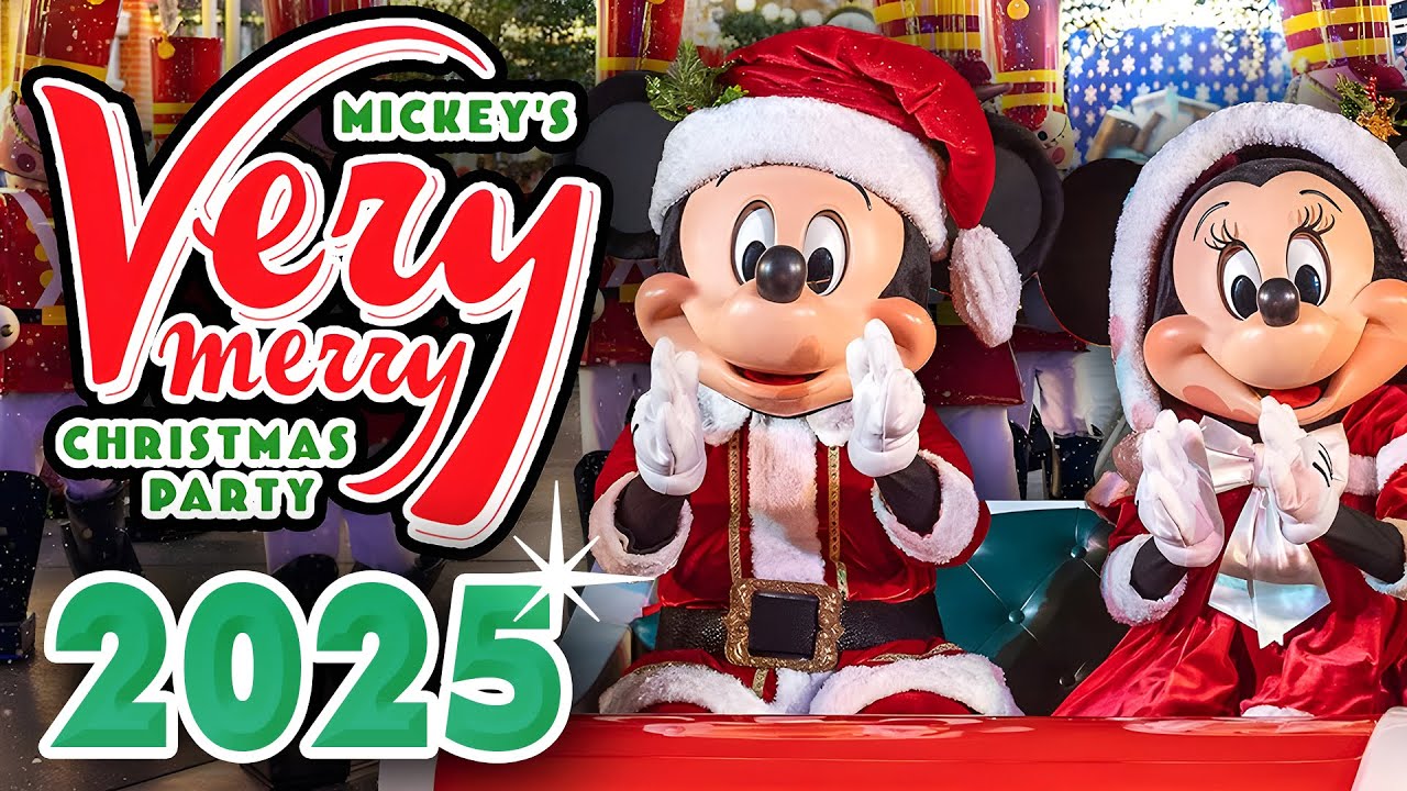 Mickey's Very Merry Christmas Party 2025 - Christmas at Walt Disney World [4K POV]