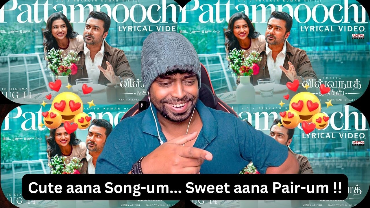 Pattampoochi Lyric Video Reaction | Vishwanath and Sons | #suriya  #mamithabaiju | Mr Earphones