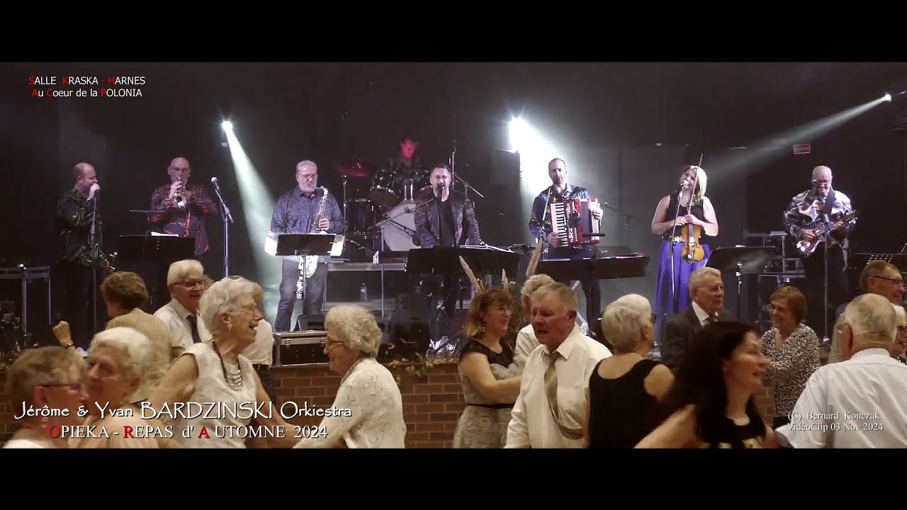 Jérôme & Yvan BARDZINSKI Orkiestra, l'hommage à Jean Mackowiak - Repas d'Automne d'OPIEKA Harnes (2)
