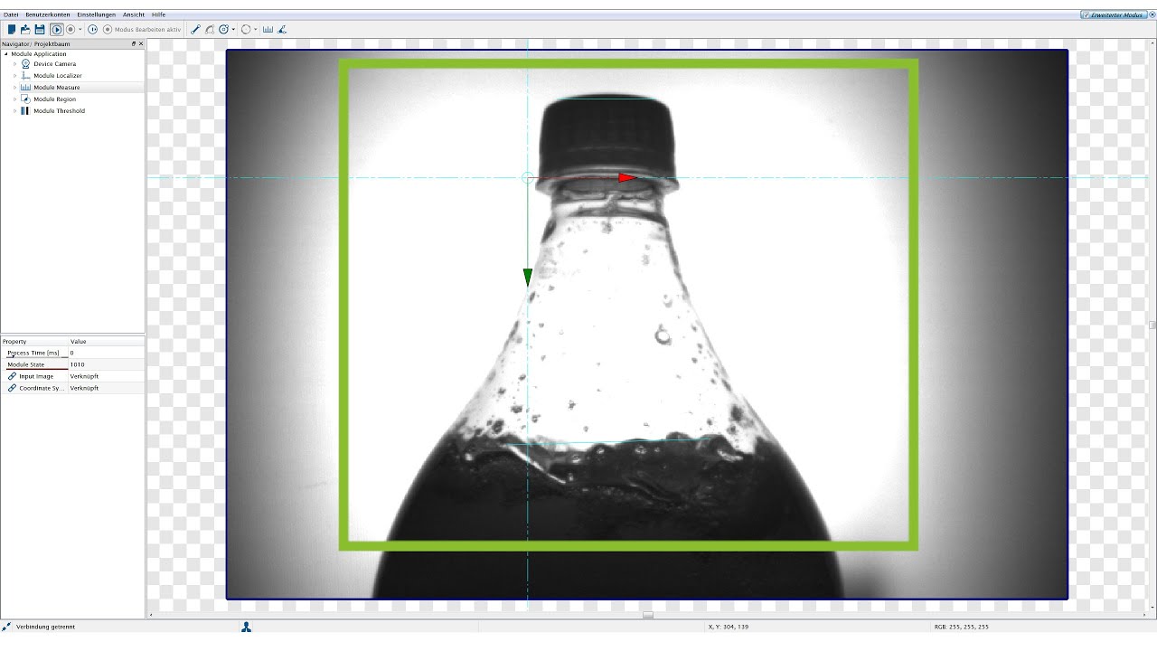 RV 2 - Monitoring Bottle Tops & Filling Level