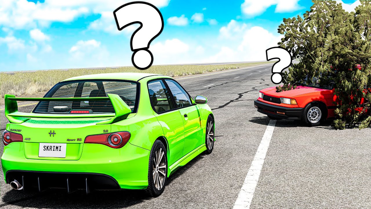 ❄️ CHOWANY AUTAMI ALE JA SZUKAM!? | BeamNG Drive |