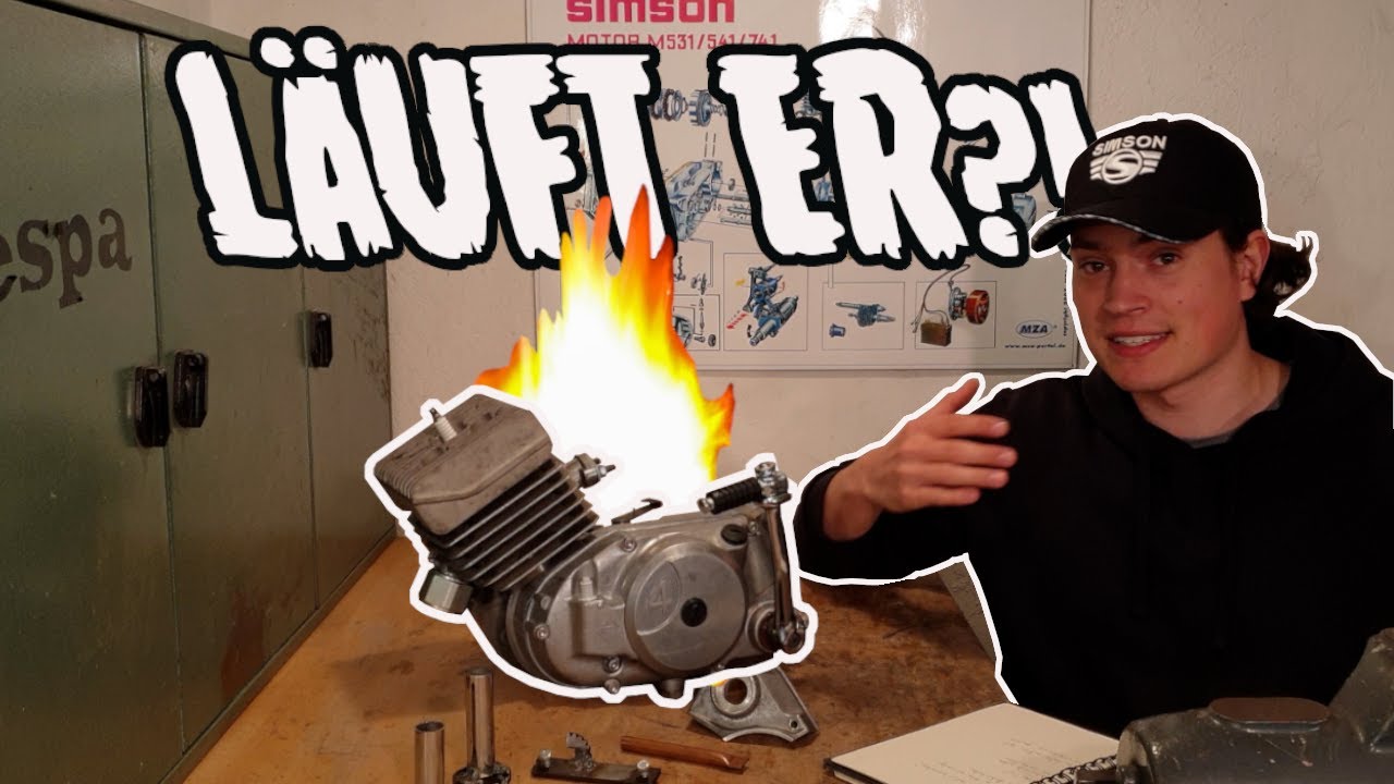 SIMSON MOTOR Zusammenbau | Danke 2RadGeber! | Simson S51