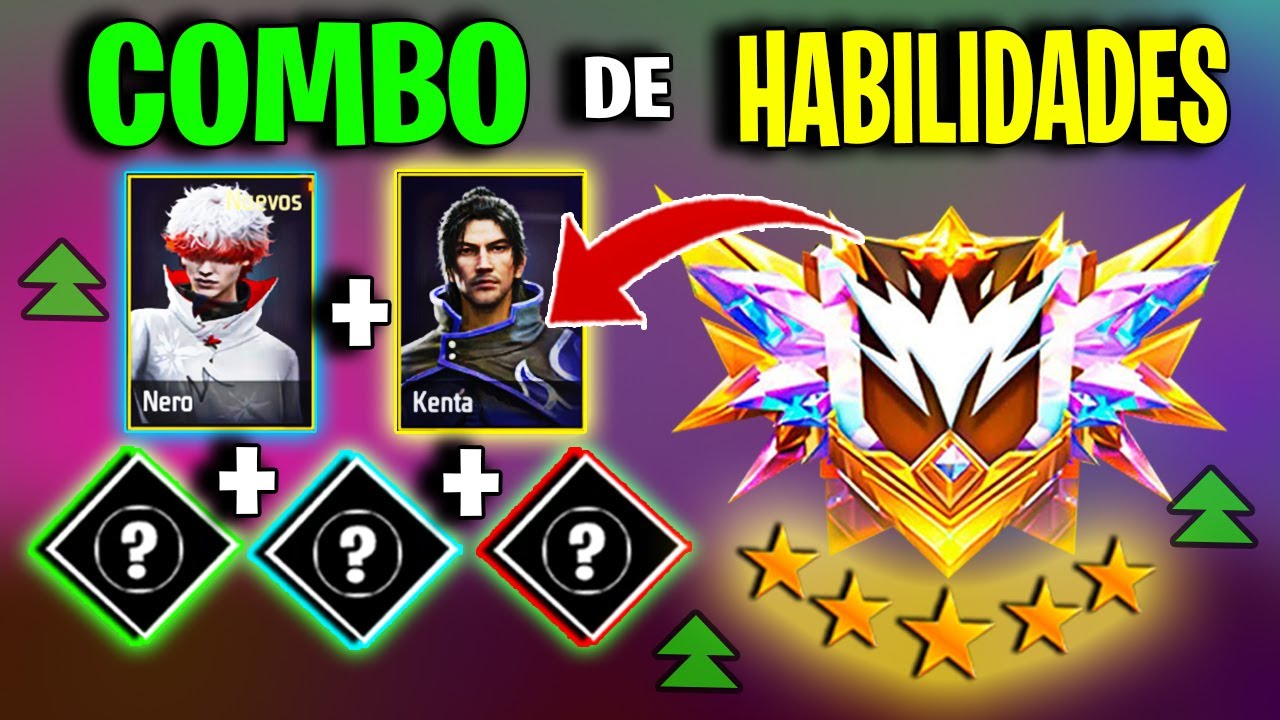 EL MEJOR COMBO PARA SOPORTAR MUCHO DAÑO 🔥CASI INMORTAL 😱 FREE FIRE