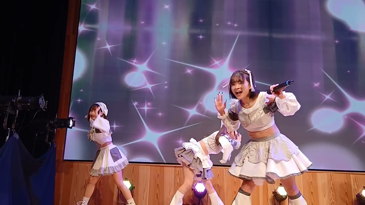 【éclatcia(エクラシア)】 IDOL CREAM SODA!!! 夜宙☆ShiNew’現体制ラスト対バンSP!! @としま区民センター (スマホ定点うりぼ推しぎみ)