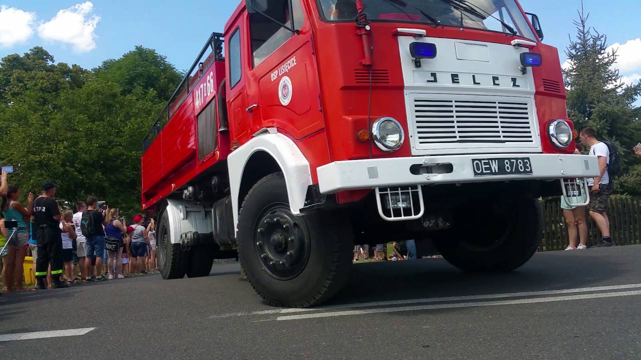 Fire Truck Show Główczyce 2016 przejazd korowodu