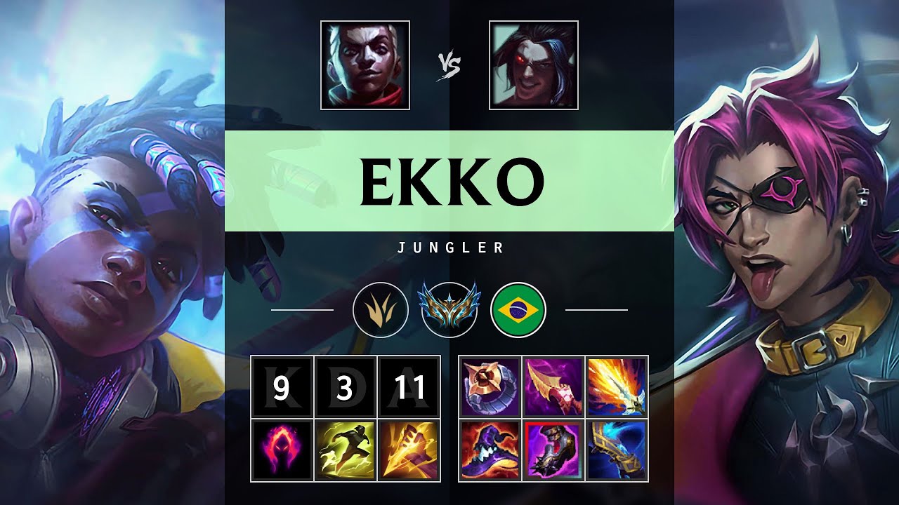 Ekko Jungle vs Kayn - BR Challenger Patch 25.20