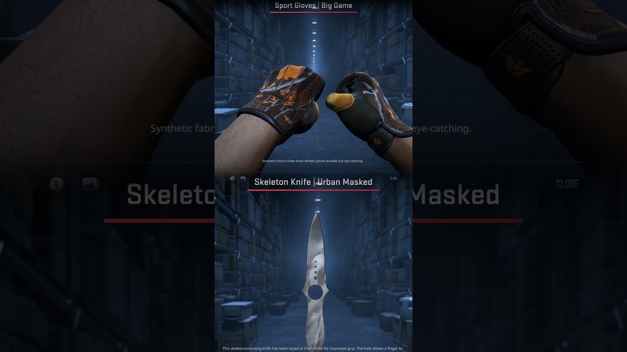 САМОЕ УНИКАЛЬНОЕ КОМБО НОЖА И ПЕРЧАТОК В CS2 #csgo #cs2 #кс2