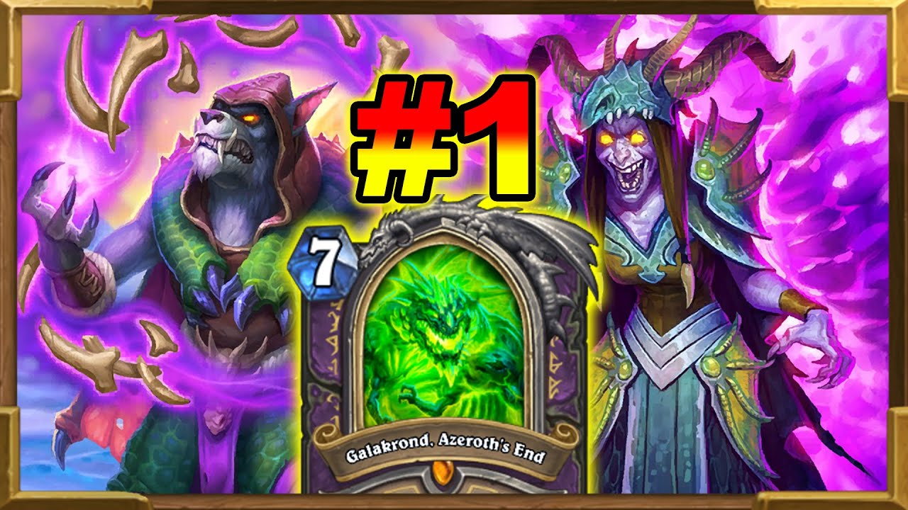 Control Galakrond Warlock | The Best Deck In Game For Real! Ashes of Outland New | Hearthstone