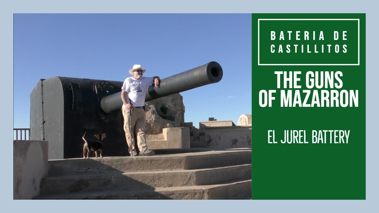 Guns of Mazarron El Jurel Bateria de Castillitos Spain #expatinmazarron