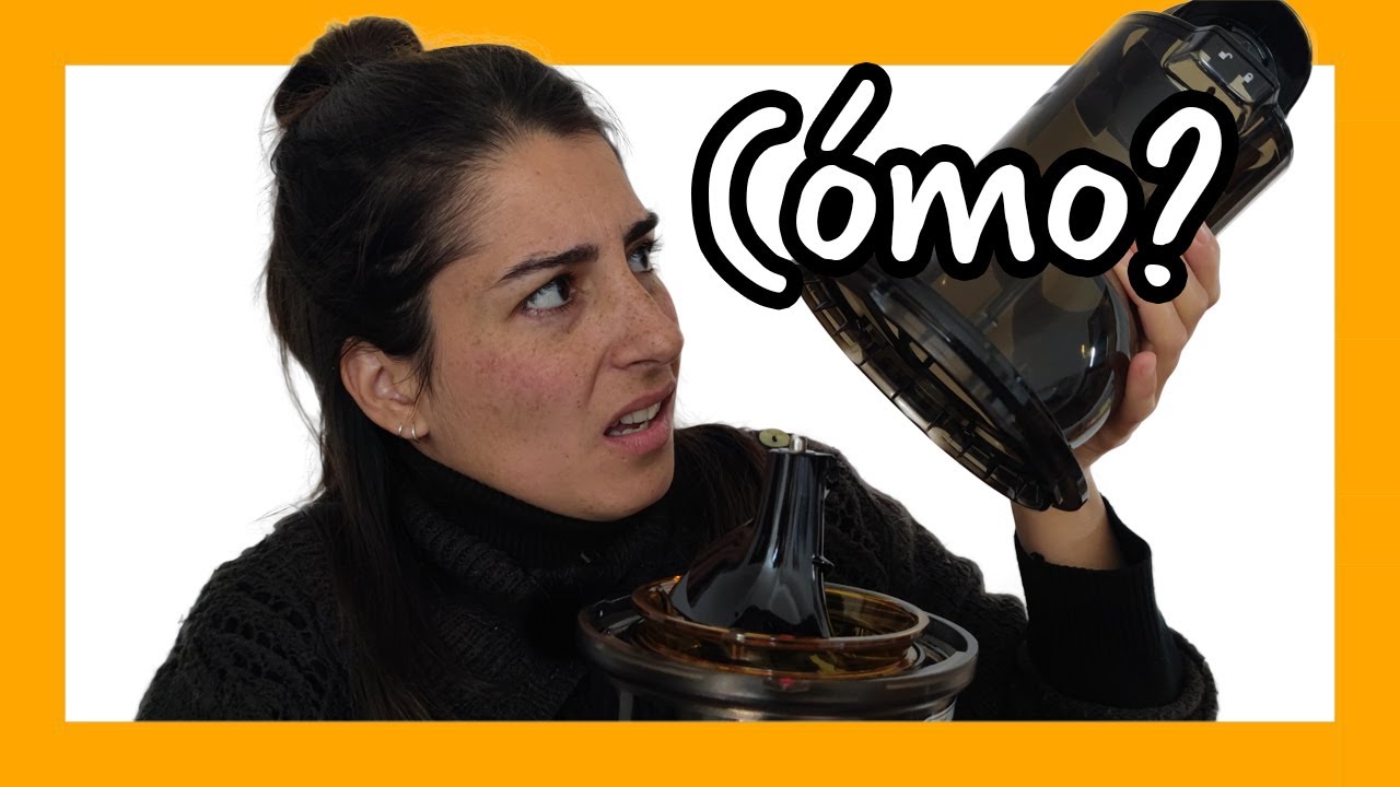 Como montar el extractor de zumos Kuvings EVO 820