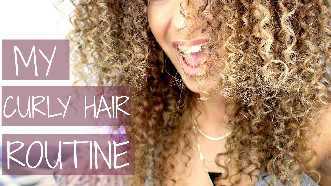 MY CURLY HAIR ROUTINE - How To Twist Curly Hair for the PERFECT CURL!